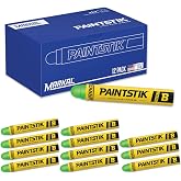 Markal 82836 F Paintstik - Rough Surfaces Solid Paint Marker, Flourescent Green (Pack of 12)