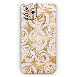 Design Skinz Karamfila Watercolor & Gold V1