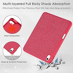 Soke iPad 10th Generation Case 2022 with Pencil