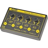 EISCO - 4 Decade Resistance Box, Variable from 0-11,110 Ohms, 0.5W Resistors (0.5555W Theoretical Max)