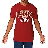 FOCO NFL Unisex-Adult NFL Team Logo Classic Arched Logo Shirt Short Sleeve T-Shirt