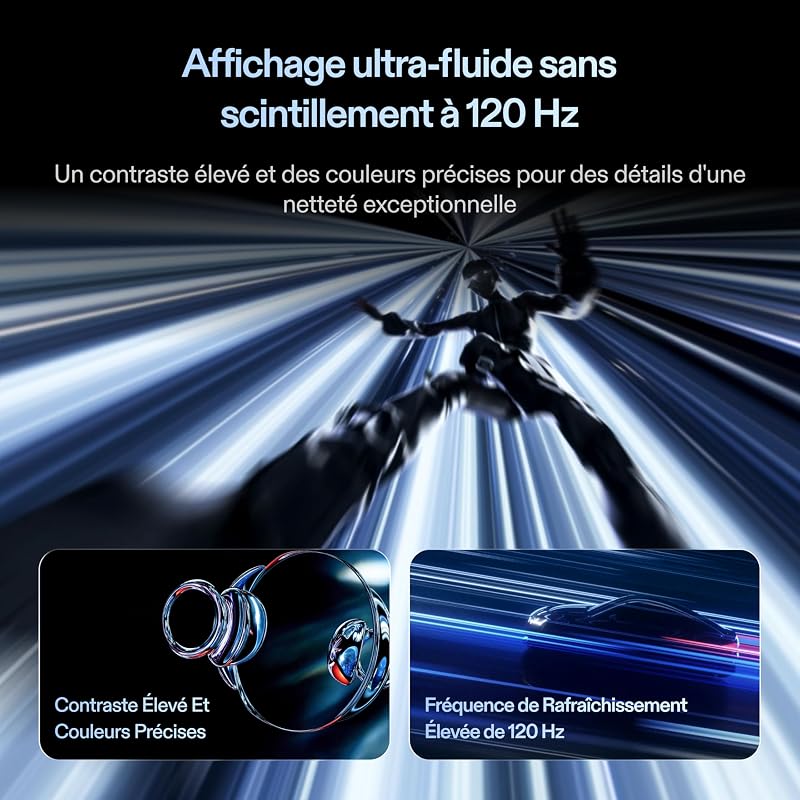 One Pro AR Lunettes, Puce X1, Écran HD171 120Hz, 3DoF Natives