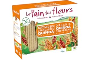 LE PAIN DES FLEURS, Organic Quinoa Crispbread, 150 Gram