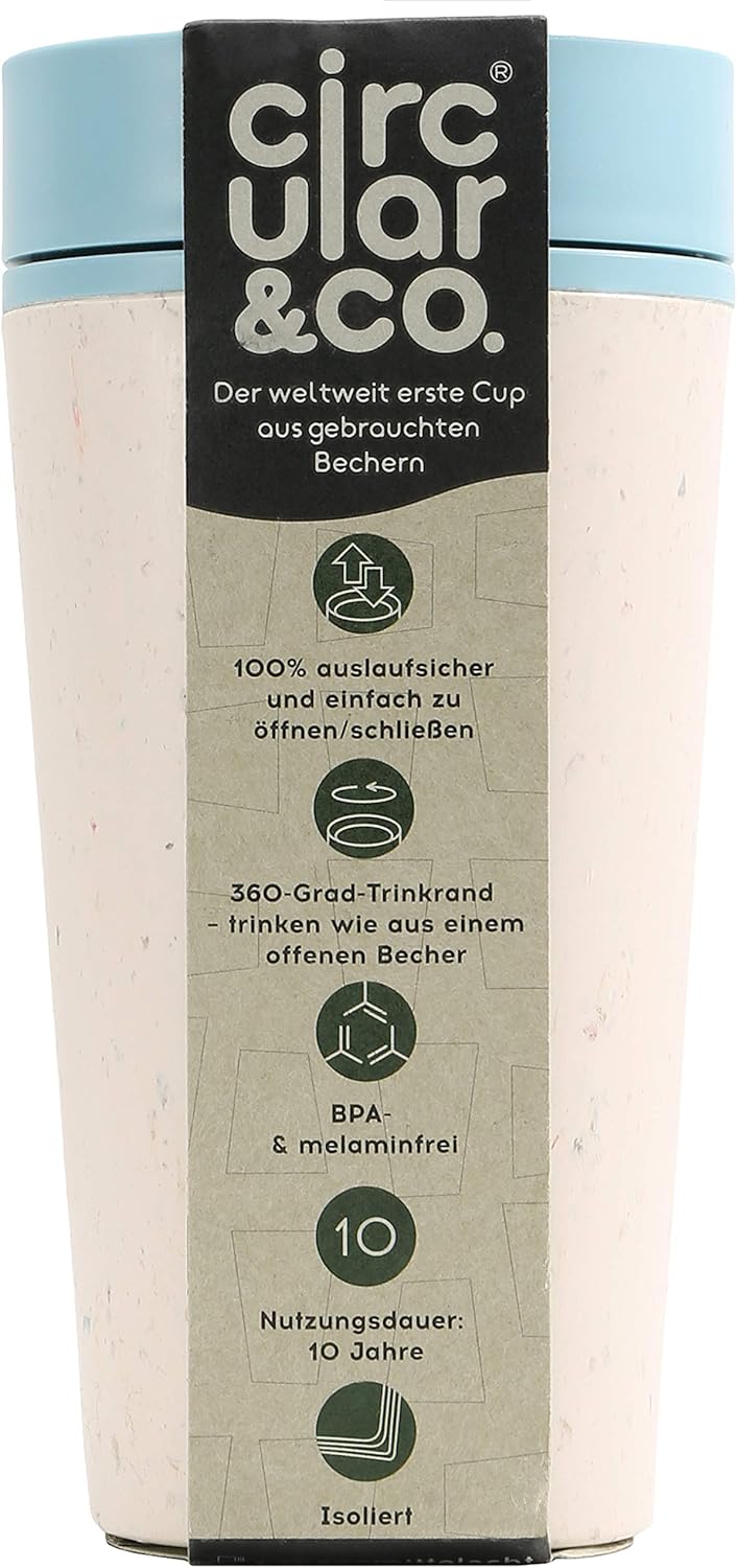 Circular and Co Mark I Model (PRE 2024) Reusable Coffee Cup 12oz/340ml
