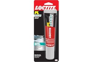 Loctite PL Marine Fast Cure Adhesive Sealants, Waterproof Construction Glue for Fiberglass, Vinyl, Glass & More - 3 fl oz Cartridge, Pack of 1