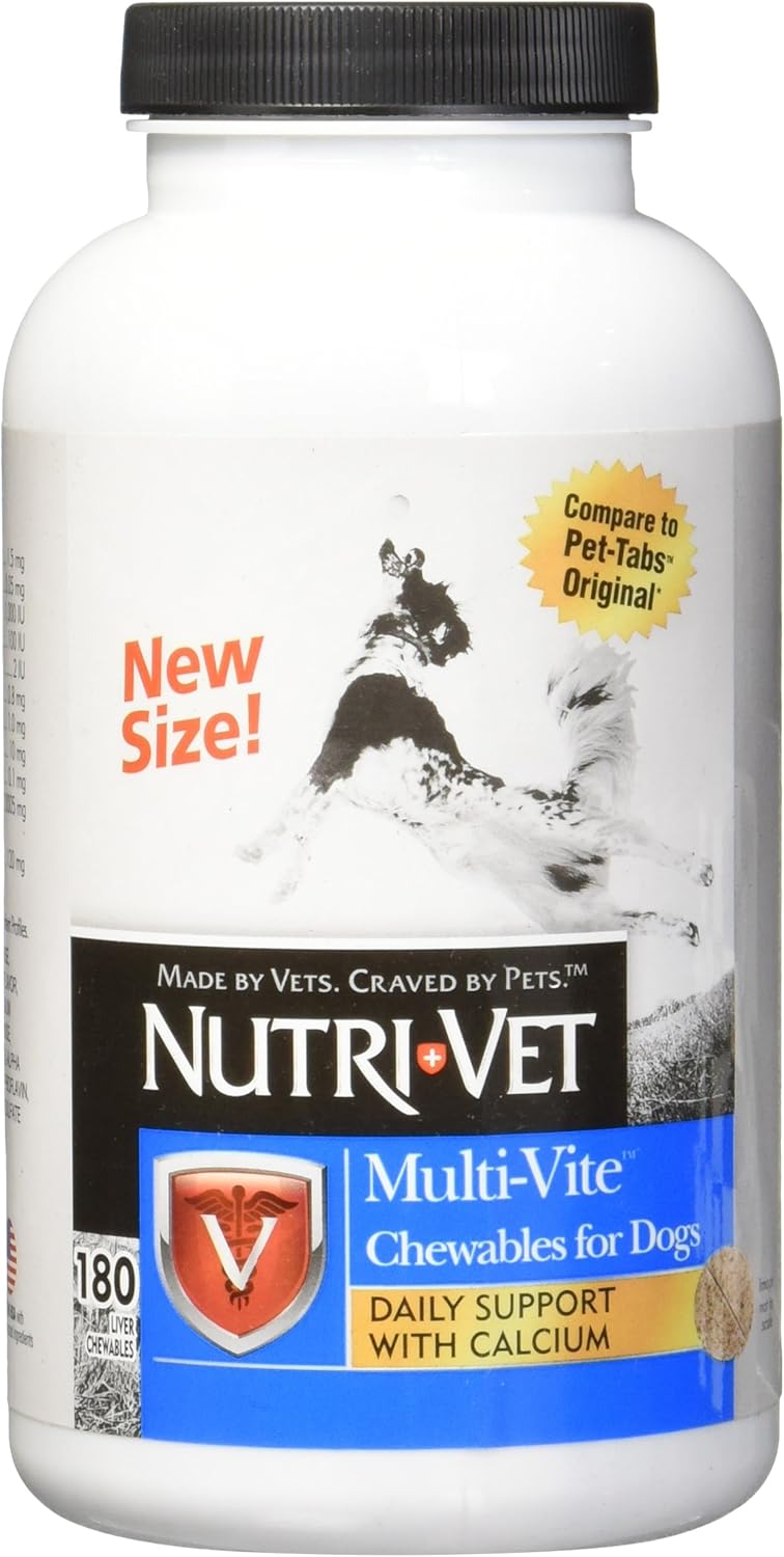 NutriVet MultiVite Chewables Vitamins for Dogs Amazon.ca Pet Supplies