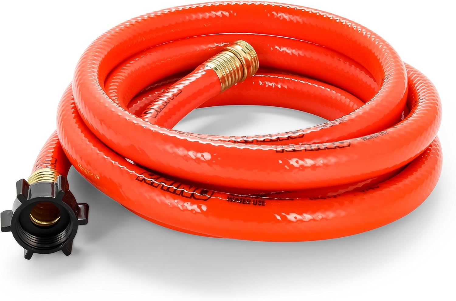 Camco 22999 Orange RhinoFLEX Gray Clean System with Hose and Jet Rinser Cap-Ideal for Flushing Black, Grey Water or Tote Tanks 5/8" Inside Diameter: Automotive