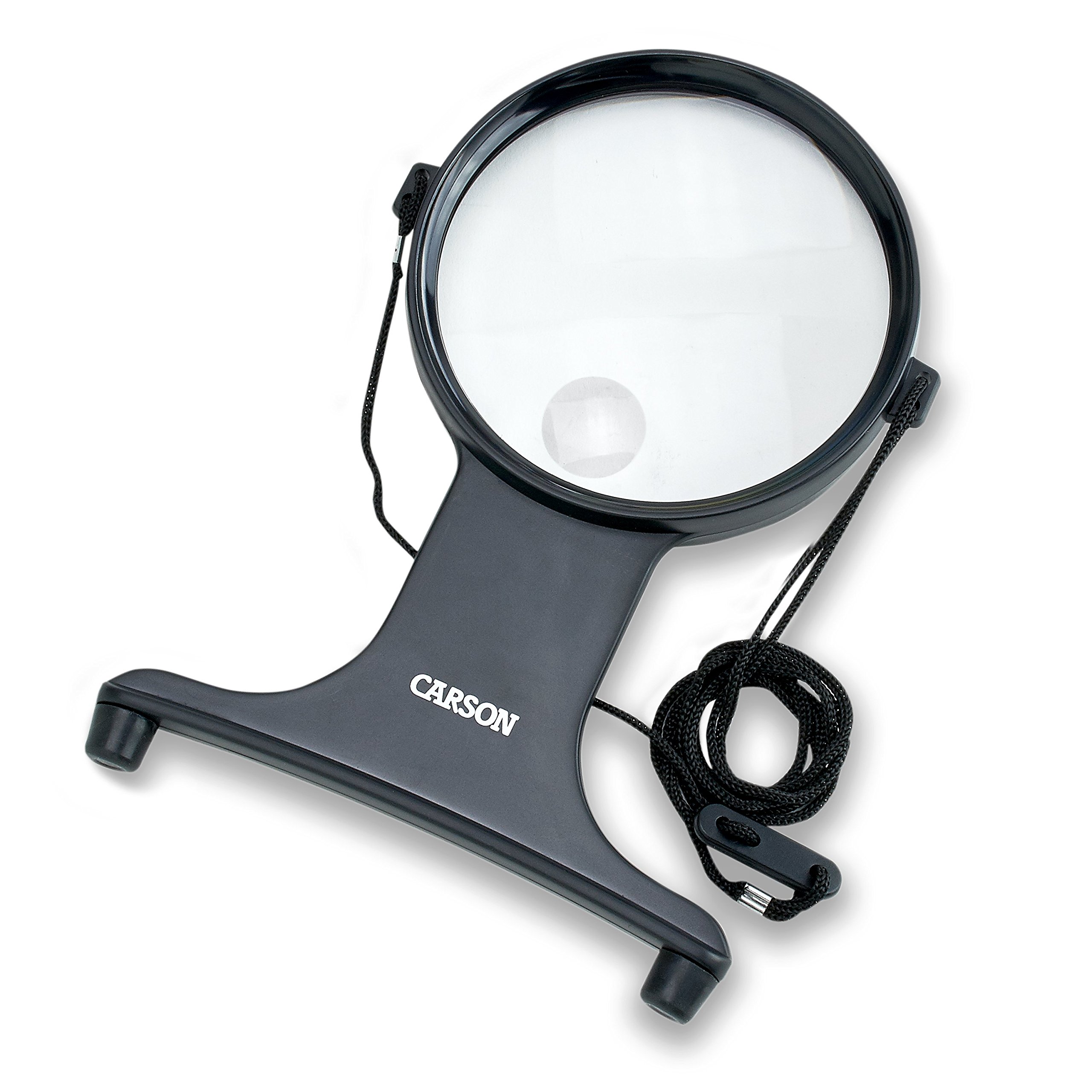 Carson MagniFree Hands-Free 2x Magnifier with 3.5x Spot Lens