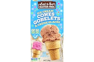 Let's Do Organic Ice Cream Cones Gluten Free Packages, 4Count