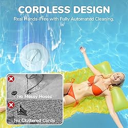 Grennix Cordless Pool Vacuum Ultimate Cleaning