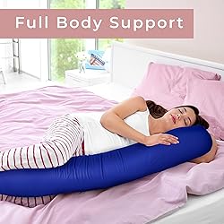 Squishy Deluxe Microbead Body Pillow with Silky