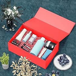 RYDDOY Red Gift Box, 12x6x4'' Gift box for Presents