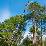 Walensee 235cm Pole Saw for Tree Trimming Light Metal Pruner with Blade view 2