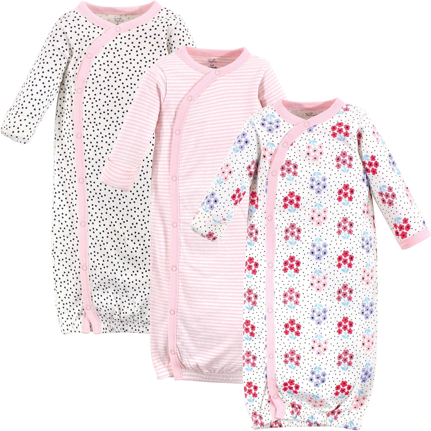 touched by nature baby gown