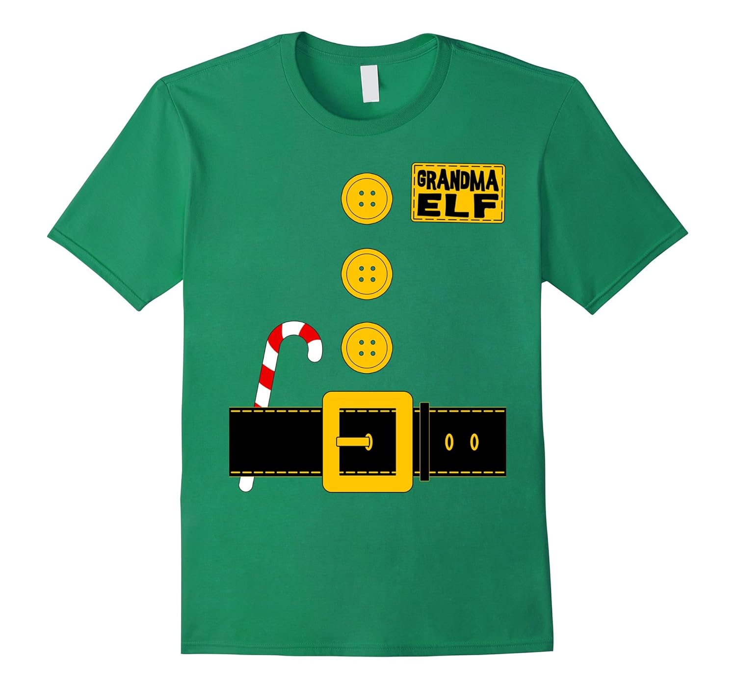 Grandma Elf T-shirt Matching Family Christmas Santa Costume-ANZ