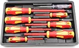 Hilka 34489008 Electricians Screwdriver Set 8-Piece Black Fully Insulated view 4
