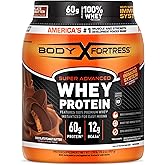 Body Fortress 100% Whey, Premium Protein Powder, Chocolate Peanut Butter, 1.78lbs (Packaging May Vary)