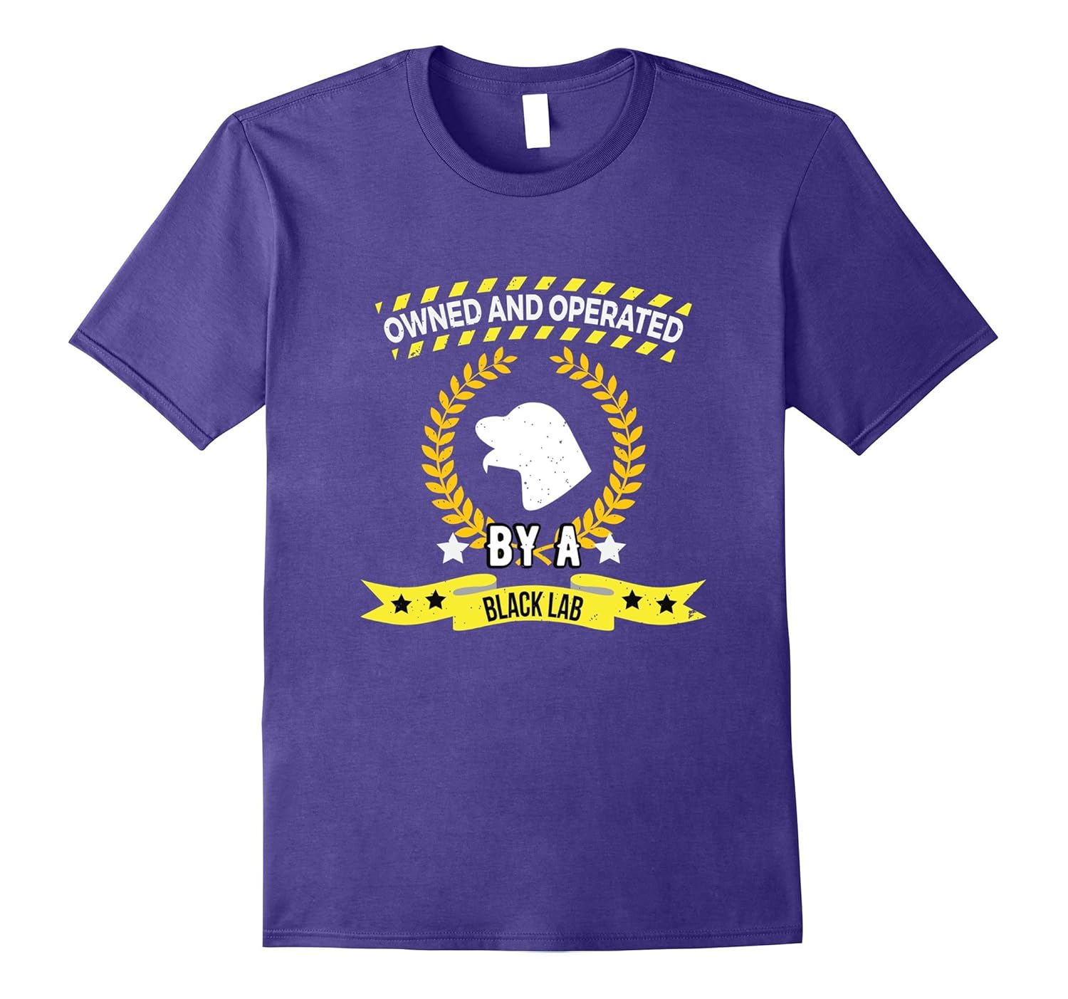 Owned & Operated by a Black Lab Animal Lover T-Shirt-ANZ