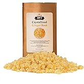 Crystallized Ginger Pieces (4oz) Candied Ginger Chews, Packaged in the USA | Crystalized Ginger Pieces for Baking, Cooking &amp; Snacking, Dried Ginger Candy for Nausea, Fresh, Sweet, Spicy