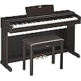 Yamaha YDP143R Arius Series Console Digital Piano with Bench, Dark Rosewood