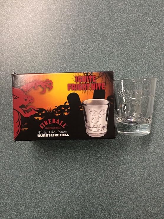 2 Fireball Glasses by Fireball Cinnamon Whisky