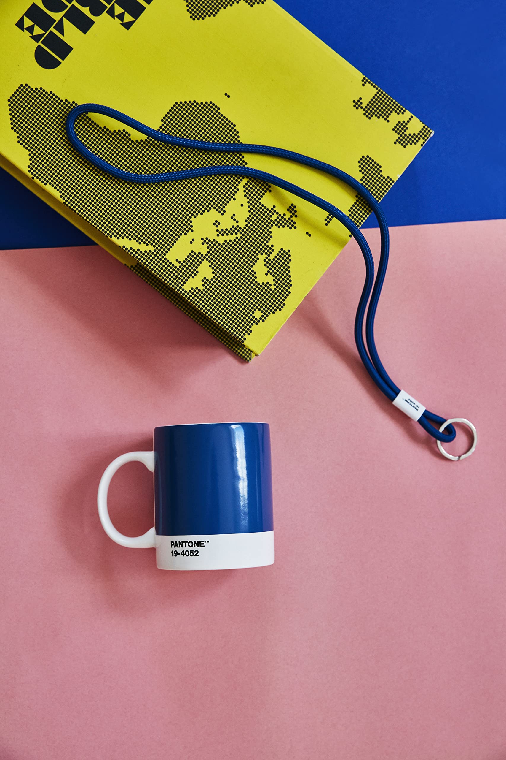 Copenhagen.design Pantone Mug, Coffee/Tea Cup, fine China (Ceramic), 375 ml, Classic Blue (COY20)