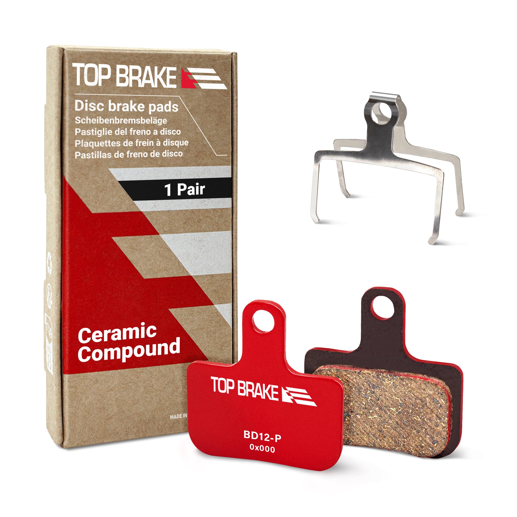 TOP BRAKE Disc Bike Brake Pads for SRAM Level Ultimate / Red / AXS Force Road and XC mtb brake set