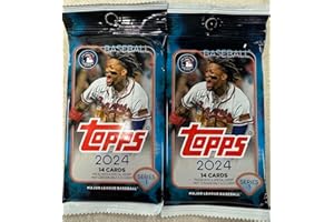 2024 Topps Series 1 Baseball Monster Packs from The Monster Box - 2 Monster Packs, Blue