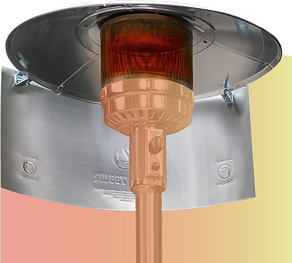 SWEET HEAT Heat Focusing Reflector for Round Natural Gas and Propane Patio Heaters Amazon.ca