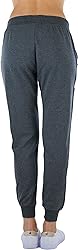 ToBeInStyle Women's Solid Print French Terry Jogger
