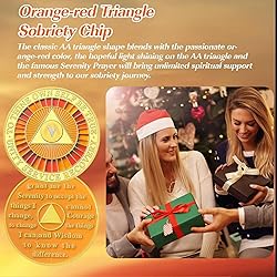True to Self 5 Year Sobriety Coin, Affirmation AA