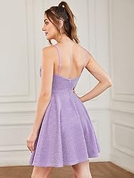 Ever-Pretty Women's Summer Dresses Glitter V Neck