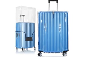 Luggage Cover for Suitcase - 28" / 71cm Clear PVC Luggage Protector for 28" - 29" / 71cm - 73cm Bags - Travel Accessory for B