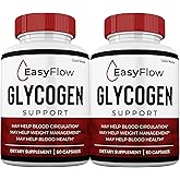 Gold Nutra (2 Pack) EasyFlow Blood Support Capsules, Easy Flow Glyco Pills, Glyco Optimizer Capsules Glycogen Supplement, 2 Months Supply