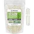 XPRS Nutra Size 1 Empty Capsules - 500 Count Clear Empty Vegan Capsules - Vegetarian Empty Pill Capsules- DIY Vegetable Capsule Filling- Veggie Pill Capsules Empty Caps