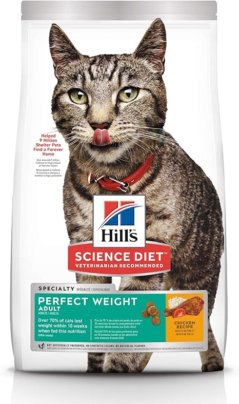 hill's science diet perfect weight wet cat food