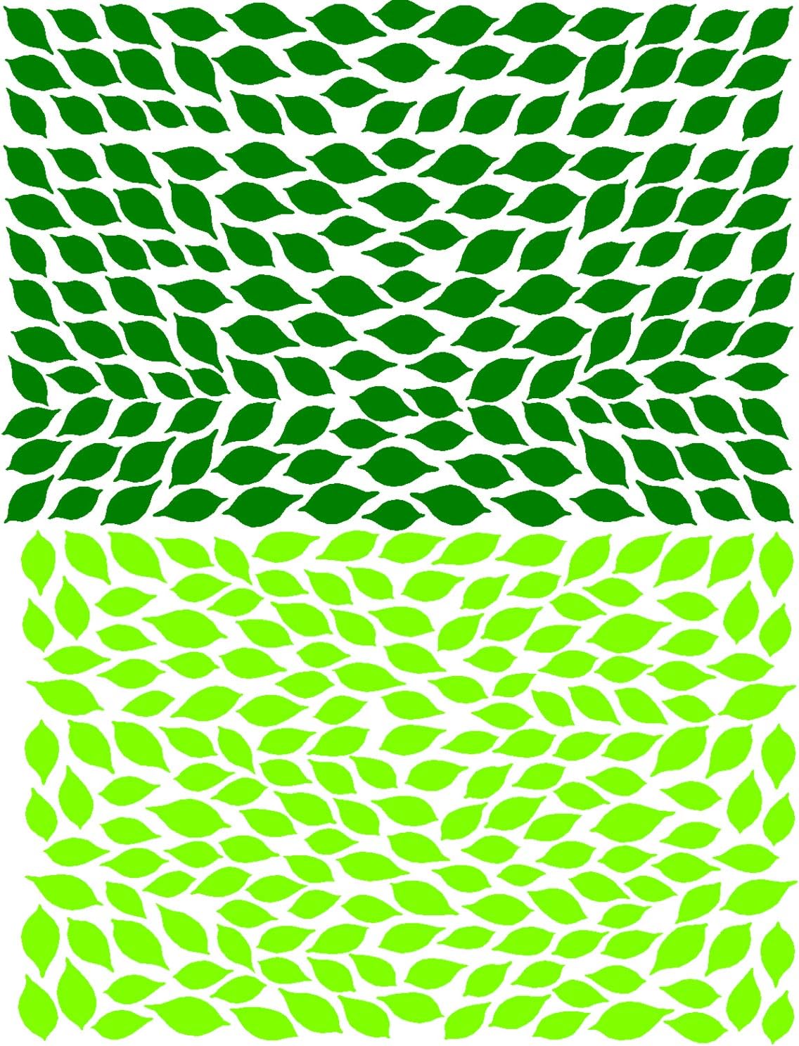 350 Pcs Leaves Wall Decal for Tree Wall Decor Window Stickers Room Christmas Decorations (Dark Green and Light Green)