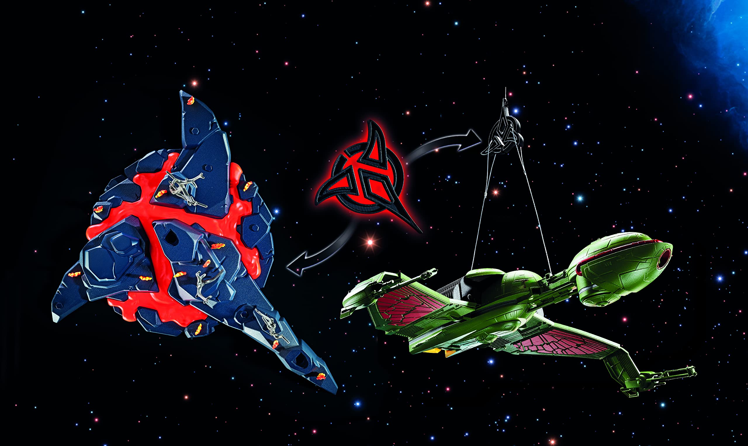 PLAYMOBIL 71089 Star Trek - Klingonenschiff: Bird-of-Prey, Klingonenschiff mit Lichteffekten, Original-Sounds und Sammelfiguren, Für Star Trek-Fans und Kinder ab 10 Jahren [Exklusiv bei Amazon] 5