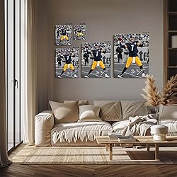 B.B.F MAKE American Football Sports Canvas Wall Art