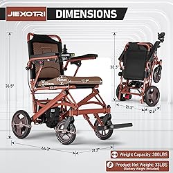 Electric Wheelchairs for Adults Foldable