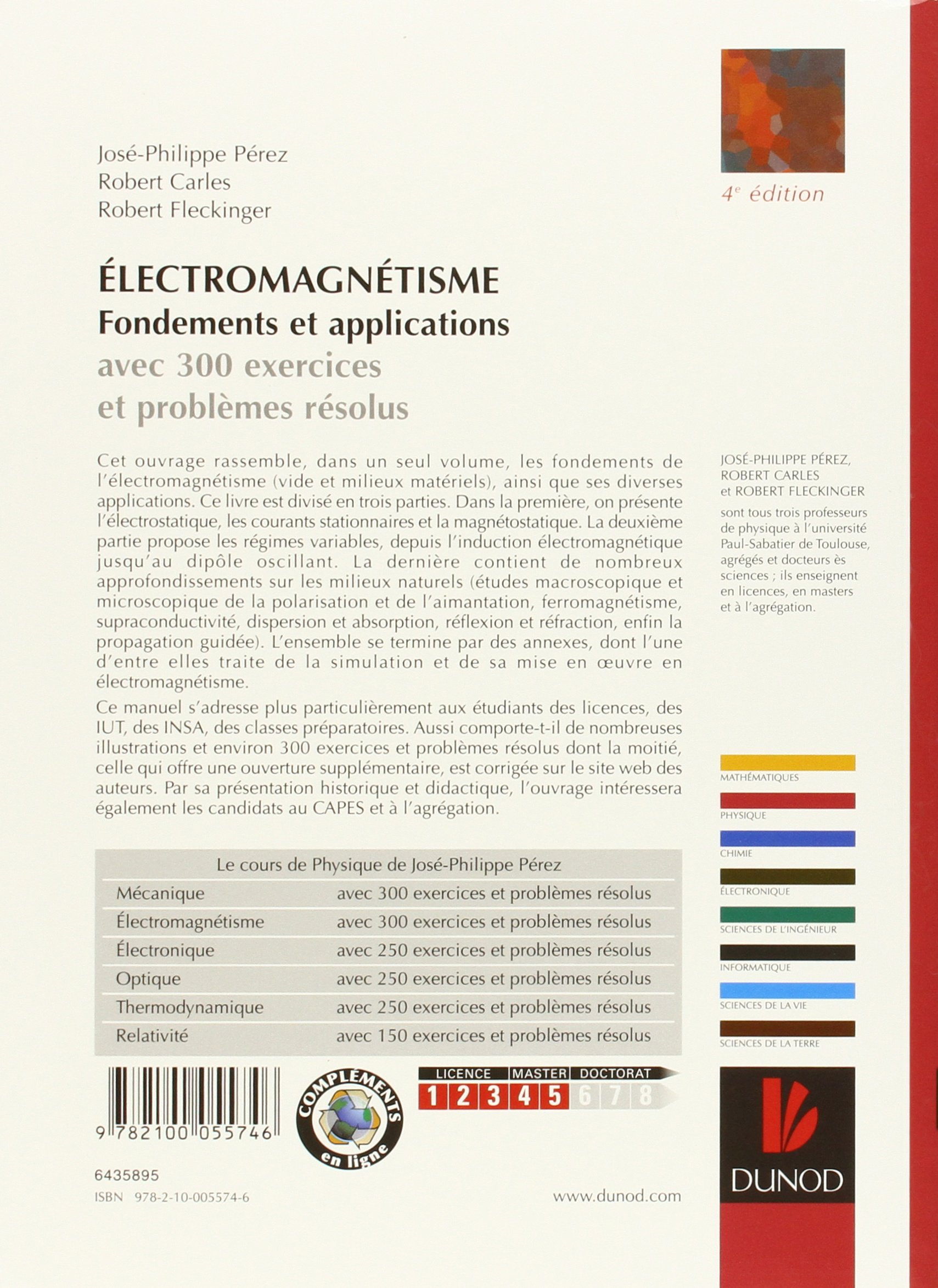 electromagnetisme fondements et applications
