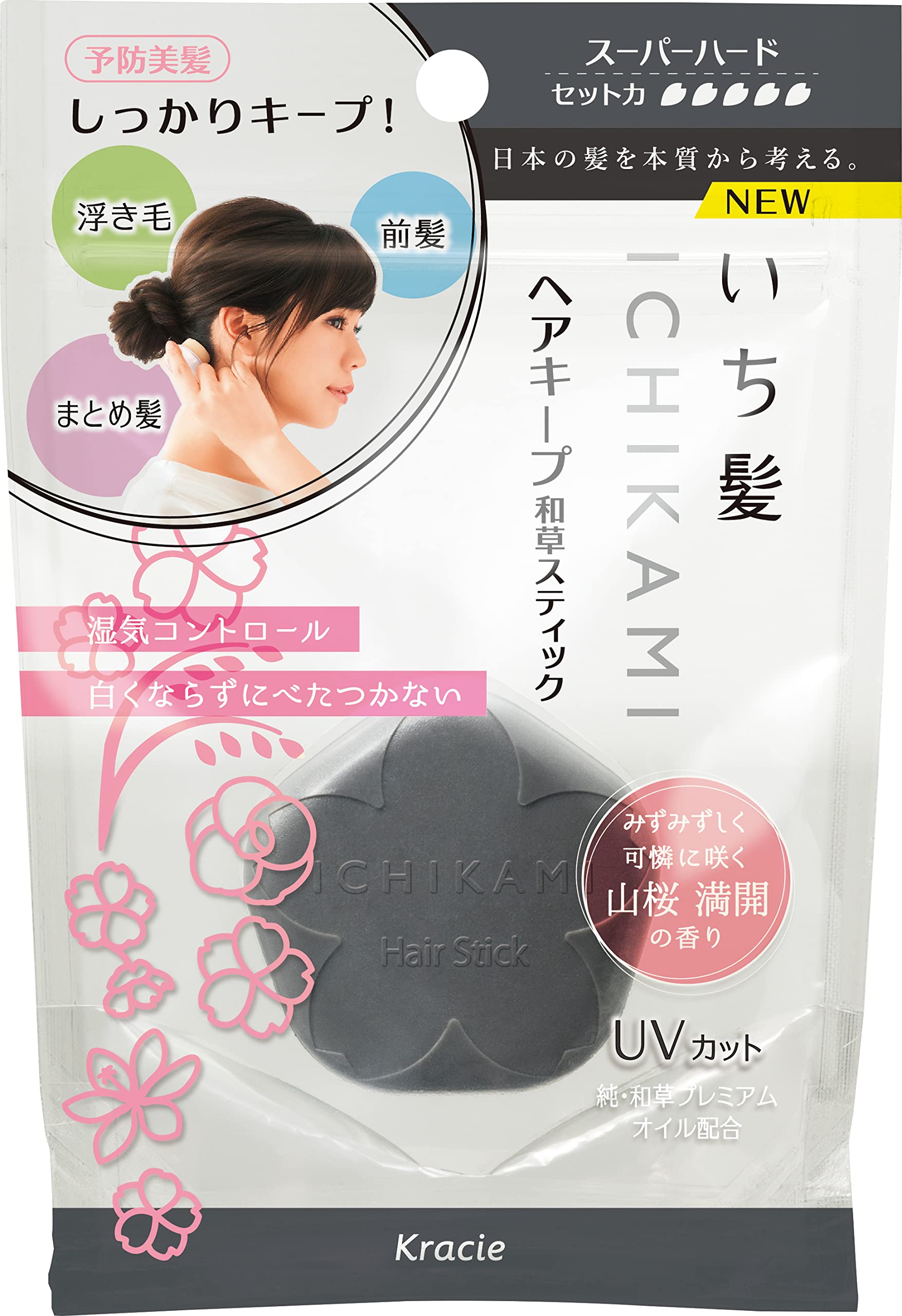 Ichikami Hair Keep Wakusa Stick (Super Hard) 13g