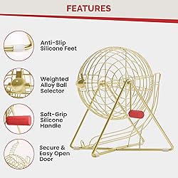 MR CHIPS 11" (Inch) Tall Professional Bingo Set