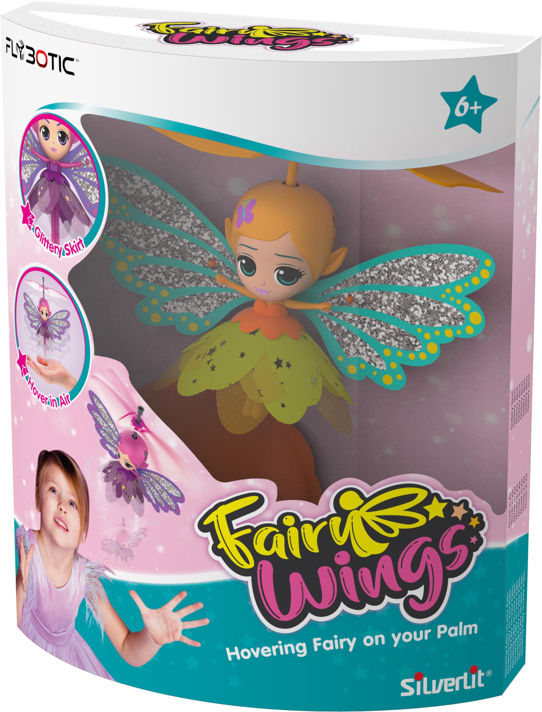 Pixie Wings | Hovering Fairy That Fly's Above Your Hand | Smart Sensor Technology | Bring Your Fairy to Life | For Kids 8+