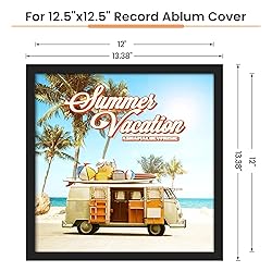 upsimples 12.5x12.5 Record Frame, Vinyl Frames for
