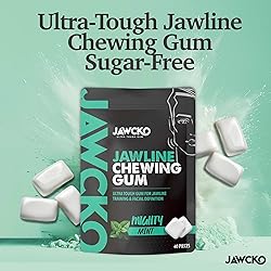 JAWCKO Ultra-tough Jawline Chewing Gum | Get a