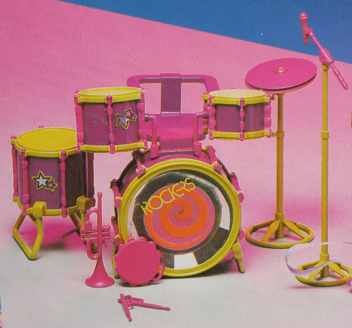 barbie drum set