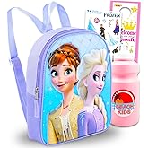 Disney Frozen Mini Backpack for Kids - Bundle with 11" School Bag for Girls Plus Water Bottle, Stickers, More | Disney Frozen Backpack for Girls, Toddlers