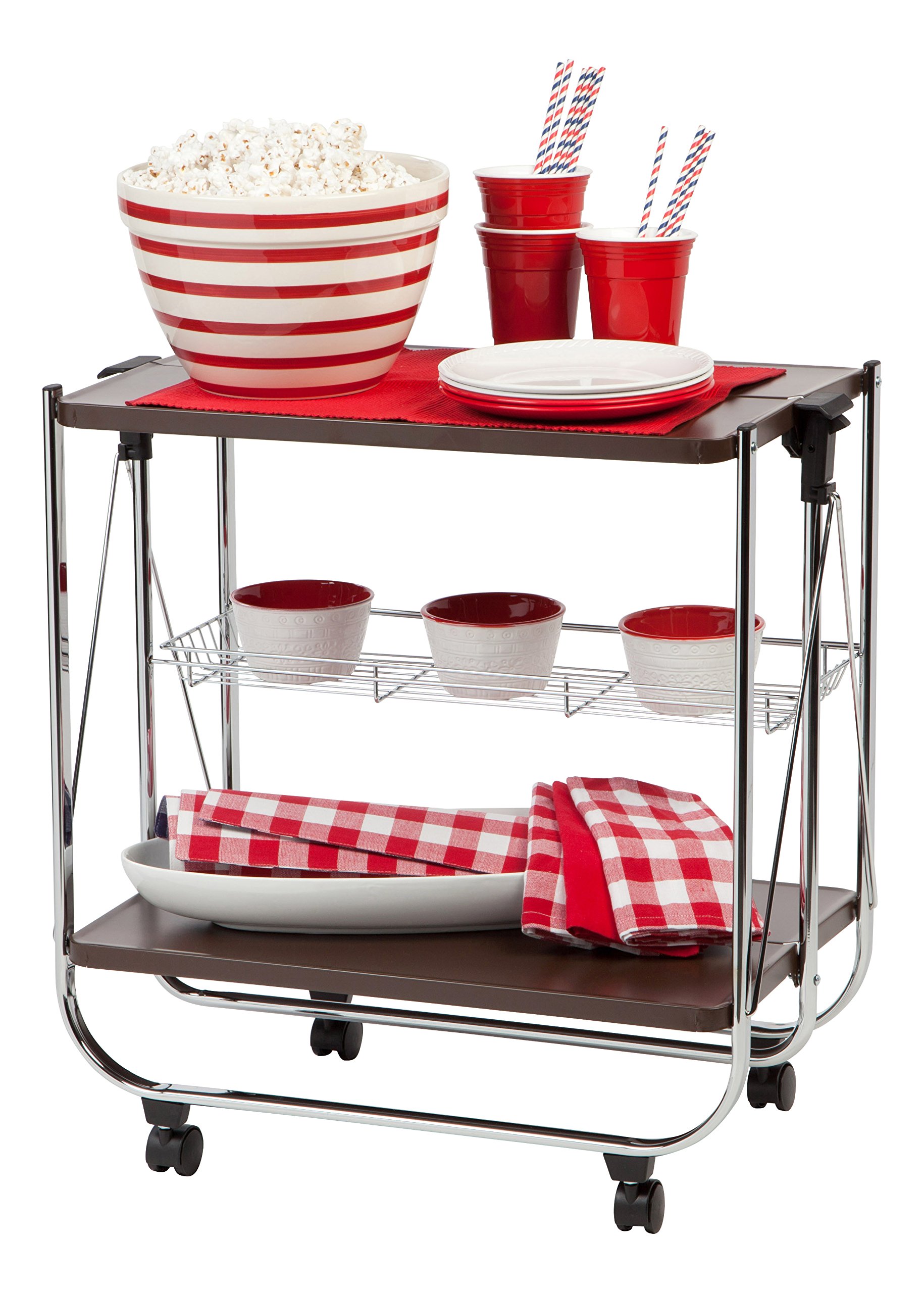 cosco serving cart folding gray on Cosco Outdoor Living Indoor Outdoor Folding Serving Cart Teal Buy Online In India At Desertcart In Productid 16181949