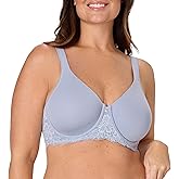 Bali Womens Minimizer Bra, Breathe Underwire S for Women, Full Coverage for Large Bust, Most Comfortable